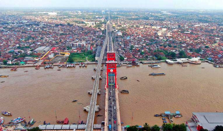 Sejarah Jembatan Ampera Enam Dekade Sudah Berlalu