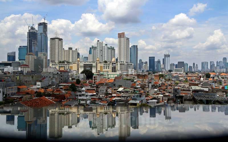 1718297583282 28 Suasana Gedung Bertingkat Dan Perumahan Padat Penduduk