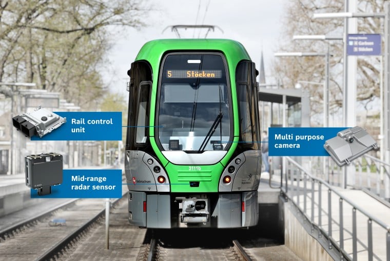 Codriver Elektronik Bosch untuk Transportasi Kereta di Kota