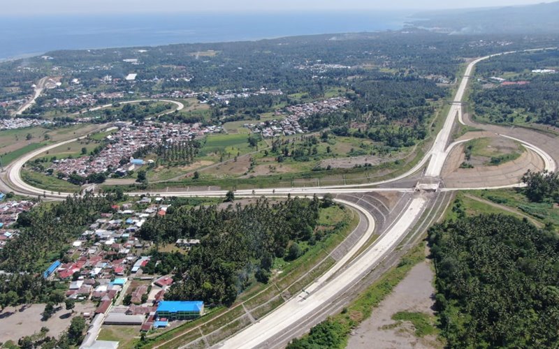  Jalan Tol Manado—Bitung Rampung Desember 2021