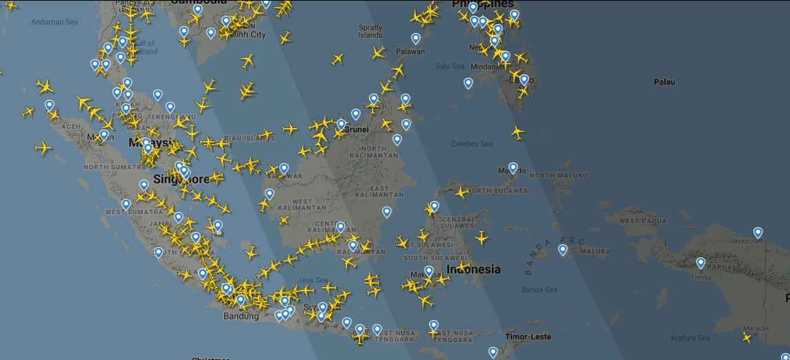 Penerbangan dari Makassar dan Jakarta Diarahkan Lewat Utara Jawa