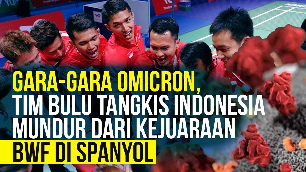 Karena Omicron, Tim Badminton Indonesia Mundur dari BWF